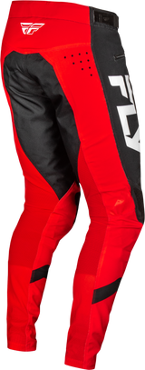 Fly Racing Rayce Bicycle Pants for BMX & Mountain Biking - Size 24, Red/Black/White