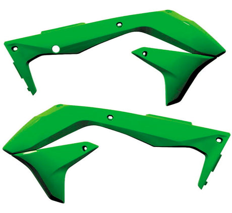 Acerbis Kawasaki KX450F 2016-2018 Radiator Shroud in Green - Part #2449690006