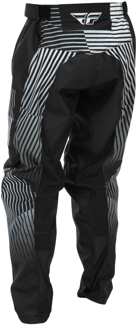 Fly Racing Youth F 16 Pants Black/White Size 24 for Motocross and Off-Road Vehicles