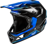 Fly Racing Rayce Repeat Bicycle Helmet Black/Blue XL – Lightweight & Aerodynamic with Certified Safety for Mountain Biking and Cycling