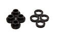 Energy Suspension Hyper-Flex Polyurethane Manual Shifter Bushing Set for 2006 Mitsubishi Eclipse FWD, Black – Part #5.1111G