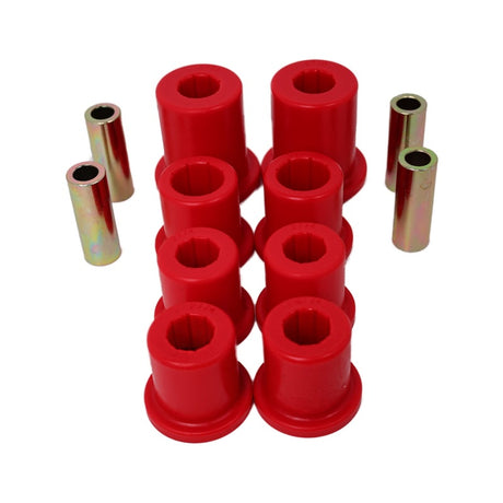 Energy Suspension 8.3128R Front and Rear Control Arm Bushing Set for Toyota FJ Cruiser, Tacoma, Lexus GX470 (2007-2013) - Performance Polyurethane