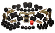 Energy Suspension Hyper-Flex Master Bushing Set for 1980-1978 GMC K2500 4WD with Aftermarket Front Springs - Black