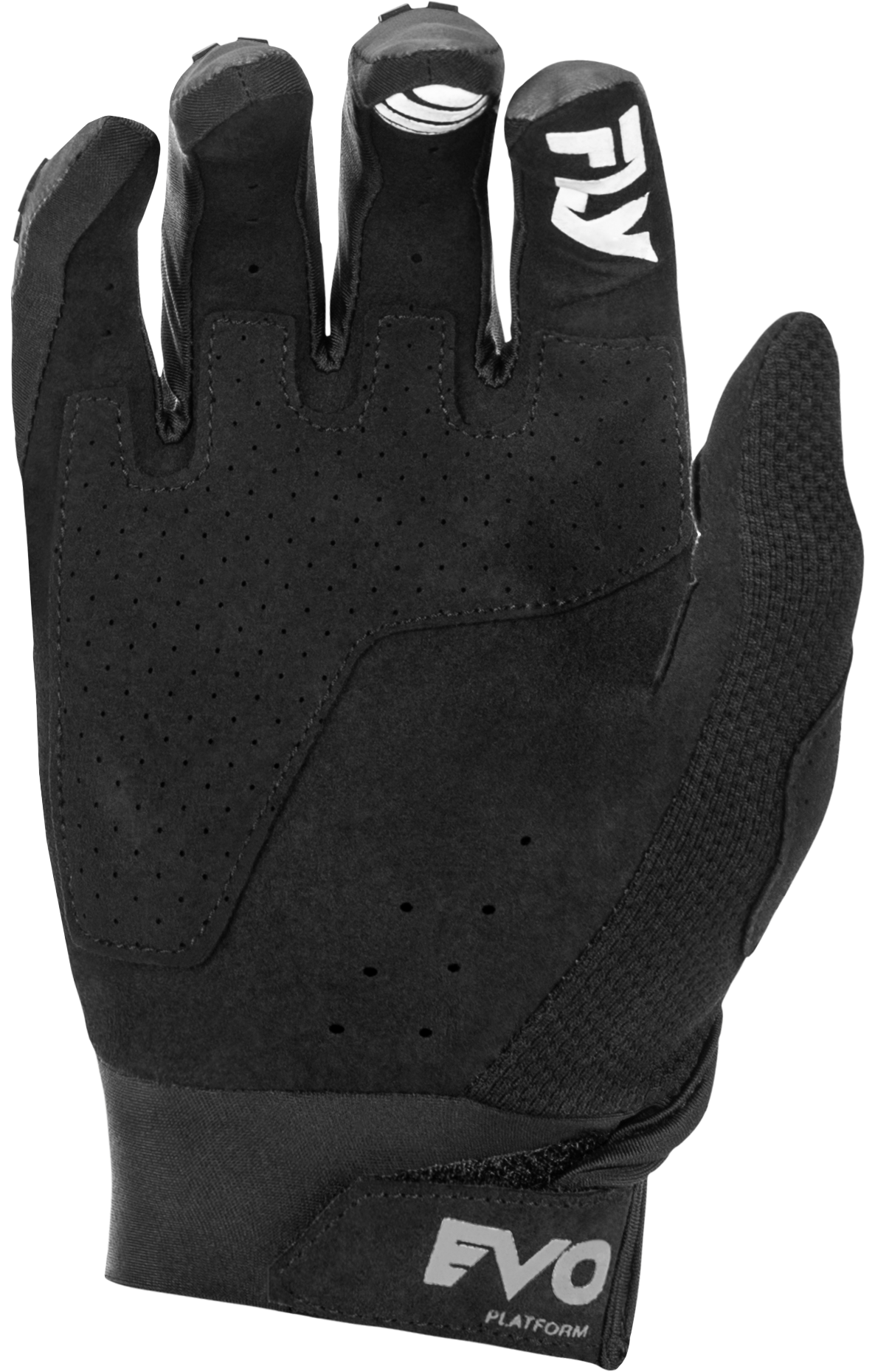 Fly Racing Youth Evolution DST Gloves Black/Grey - Youth Motorcycle Gloves for Enhanced Mobility and Protection