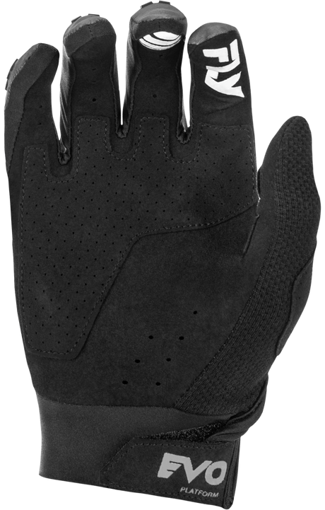 Fly Racing Youth Evolution DST Gloves Black/Grey - Youth Motorcycle Gloves for Enhanced Mobility and Protection