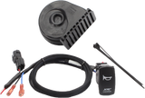 XTC POWER PRODUCTS Horn Kit PNP for CFMOTO U10 - Loud Low Tone Automotive Horn with Pre-Wired Harness