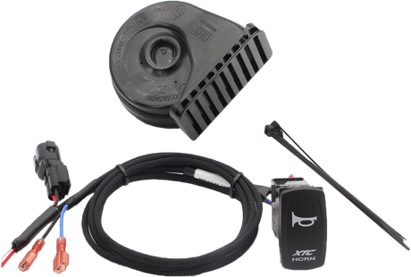 XTC POWER PRODUCTS Horn Kit PNP for CFMOTO U10 - Loud Low Tone Automotive Horn with Pre-Wired Harness