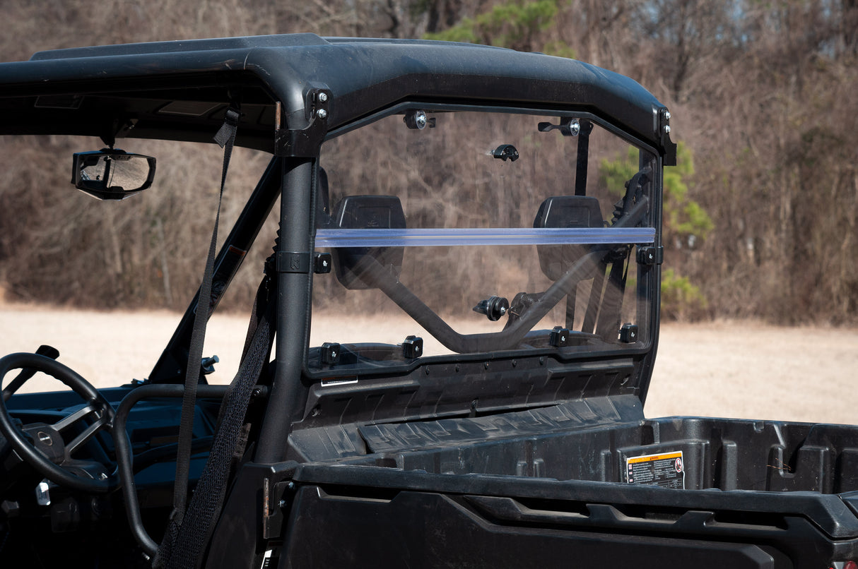 Seizmik Rear Folding Windshield for Polaris Ranger XP 900 and Crew 900 Models