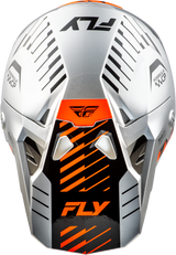 Fly Racing Formula CP Slice Helmet Grey/Orange/Black Small for Motocross and Off-Road Vehicles
