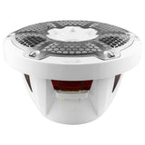 DS18 NXL-10SUB/WH 10-Inch Subwoofer with Enclosure - 300 Watts RMS, 4 Ohm Single Voice Coil, White for Powersports Vehicles