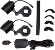 Dual Switchback Led Lights Black Wireless Remote Pr