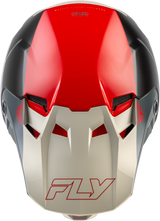 Fly Racing Formula CC Glide Helmet Black/Red/Grey for Motocross and Off-Road Vehicles