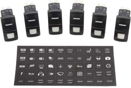 XTC Power Products Plug N Play Power Control System with 6 Switches for Trucks and SUVs