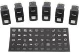XTC Power Products Plug N Play Power Control with 6 Switches for Automotive and Off-Road Vehicles