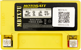 Motobatt MBTX7U Sealed AGM Battery for Motorcycle, ATV, and Powersports Vehicles