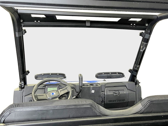 SPIKE Full Windshield Trr HC W/Vent for Polaris Ranger Crew 570 - Enhanced Scratch-Resistant Polycarbonate