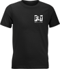 Fly Racing Youth Punk Tee Black with Premium Crew Neck Fit - Part Number 354-0416YS