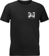 Fly Racing Youth Punk Tee Black with Contoured Crew Neck - Fits Most Youth Motorcycles and Off-Road Vehicles