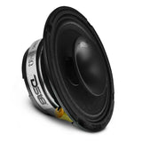 DS18 PRO-HY6.4MSL 6.5-inch 150W RMS Mid-Range Loudspeaker with Shallow Grill for Car Audio