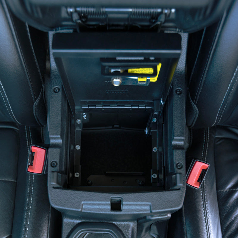 Tuffy Products Console Safe with Keyed Lock for Jeep Wrangler JL and Gladiator JT