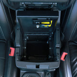 Tuffy Products Console Safe with Keyed Lock for Jeep Wrangler JL and Gladiator JT
