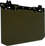 AXIA MODNDSVT-BK 12 x 8 Narrow Mount Sun Visor with Tinted Shield for Off-Road Vehicles