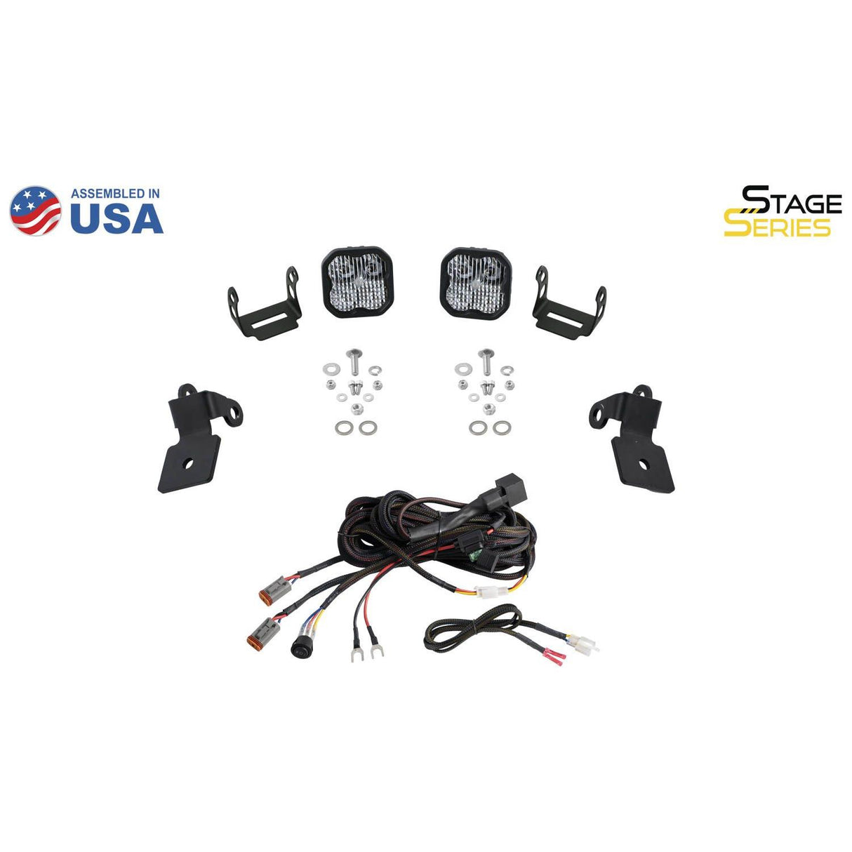 Polaris RZR Pro / Turbo R Stage Series A-Pillar Pod Kit | Diode Dynamics