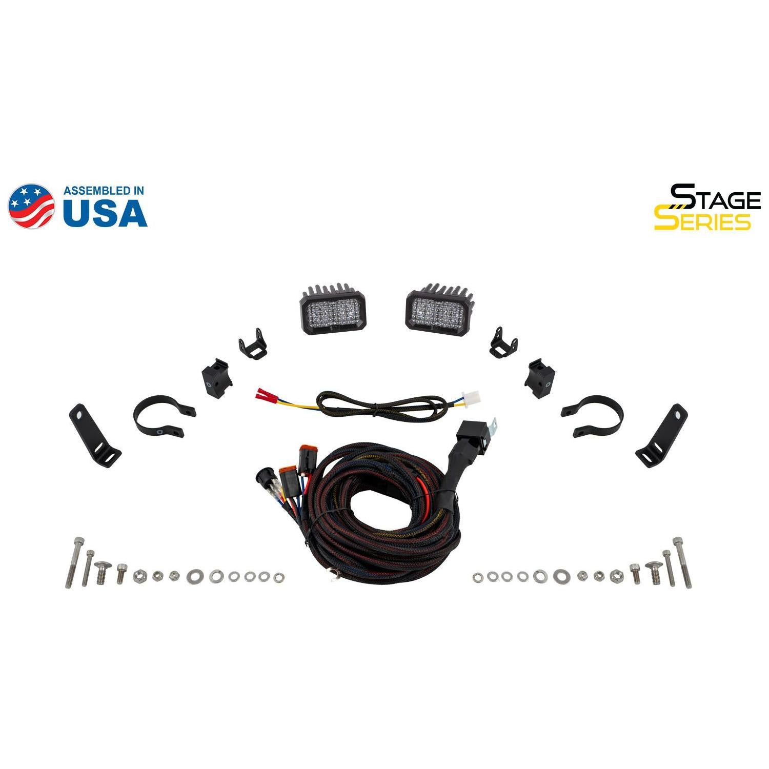 Polaris RZR Pro / Turbo R Stage Series Reverse Light Kit | Diode Dynamics