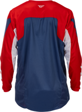 Fly Racing Kinetic Jersey Red/White/Blue Large for Motocross and Off-Road Vehicles