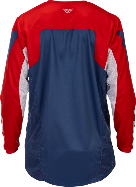 Fly Racing Kinetic Jersey Red/White/Blue Large for Motocross and Off-Road Vehicles