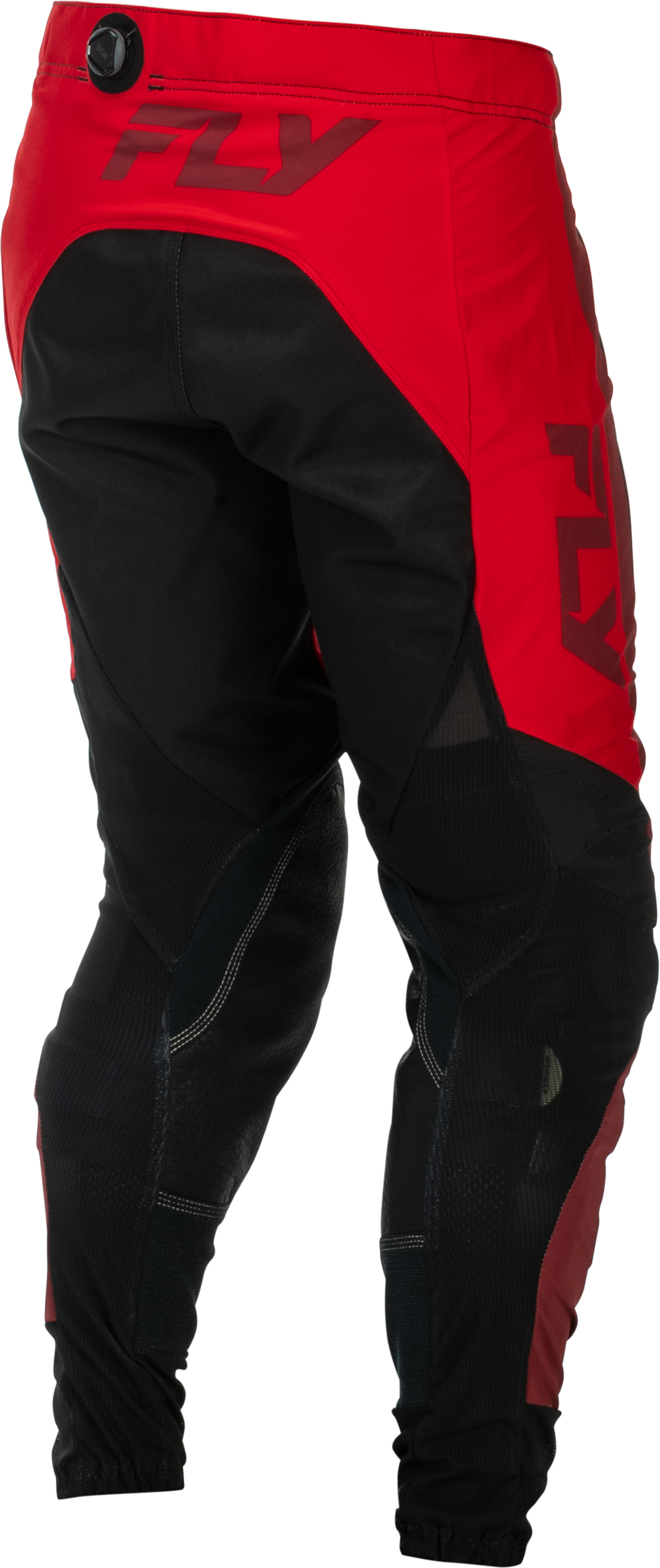 Fly Racing Lite Pants Black/Red Size 36 – Lightweight Motorcycle Riding Pants with Kevlar® Reinforcement and BOA® Fit System