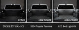 Diode Dynamics Stage Series LED Bed Light Kit for Toyota Tacoma- White Diffused