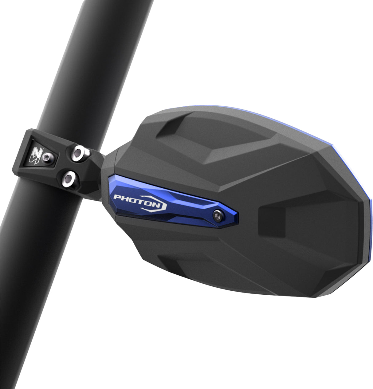 Seizmik Photon Side Mirror Bezel Blue for Polaris RZR and Ranger Vehicles