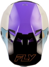 Fly Racing Formula CC Glide Helmet for ATV and Motorcycle - Purple/Stone/Black XL
