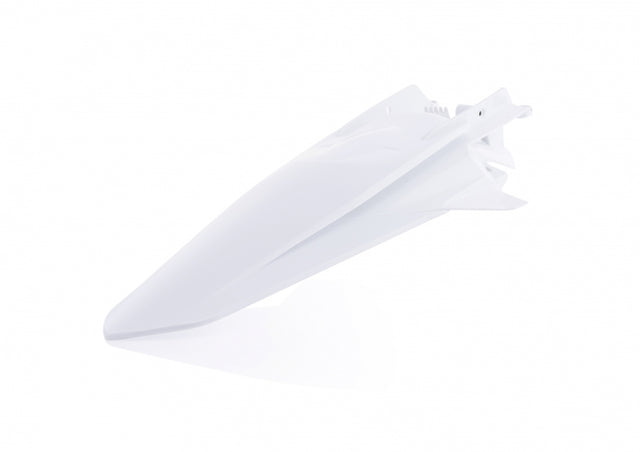 Acerbis KTM XCF-W and EXC-F Series Rear Fender - 20 White | Model Years 2020-2023