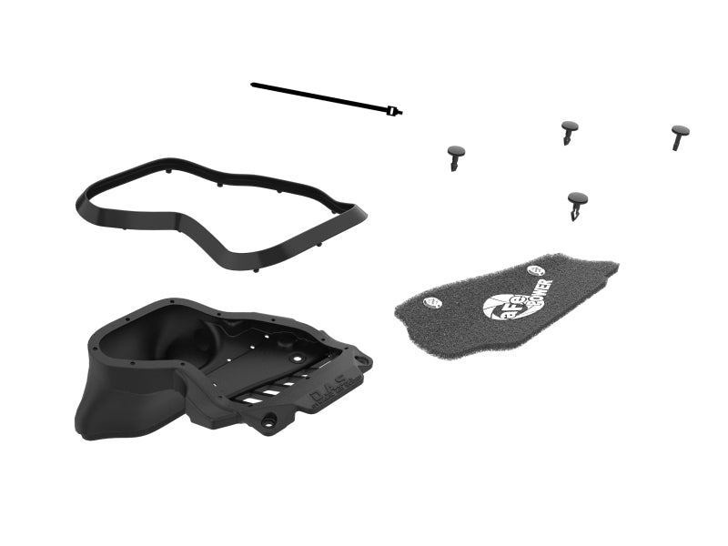 aFe Dynamic Air Scoop for Toyota Tacoma 2.4L Turbo - Fits 2016-2023 with Momentum Intake Kits 50-70119D & 50-70119R