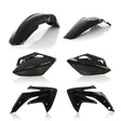 Acerbis Honda CRF150R Plastic Kit 2007+ in Black – Front and Rear Fender, Side Panels, Radiator Scoops