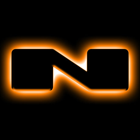 ORACLE Lighting Universal Illuminated LED Letter Badges - Matte Blk Surface Finish - N