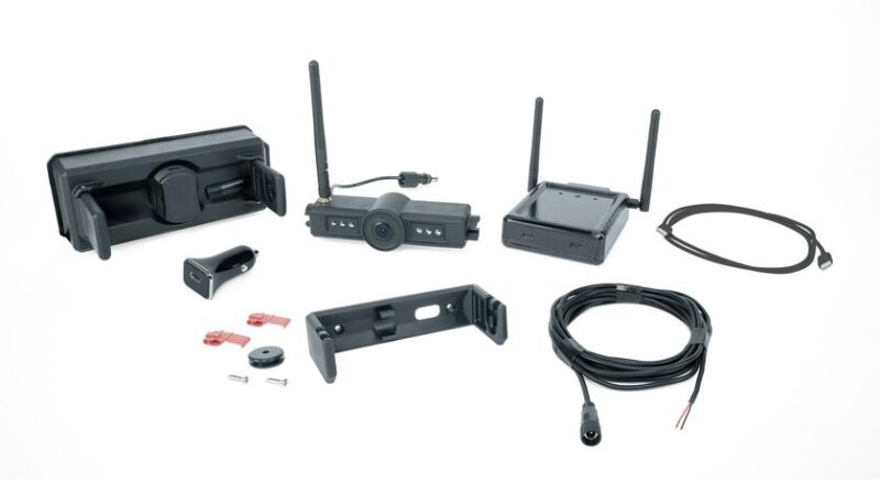 Air Lift Towtal View HD Camera with Versatile Mounts for Automotive and Trailer Backup