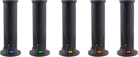 KOSO Artemis Heated Grips 7/8" to 1 inch (130mm) Pair with Temperature Control for Motorcycle and ATV