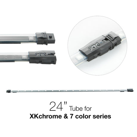 XK GLOW 24-inch LED Tube XK-4P-T-24 for Automotive Interior and Exterior Lighting