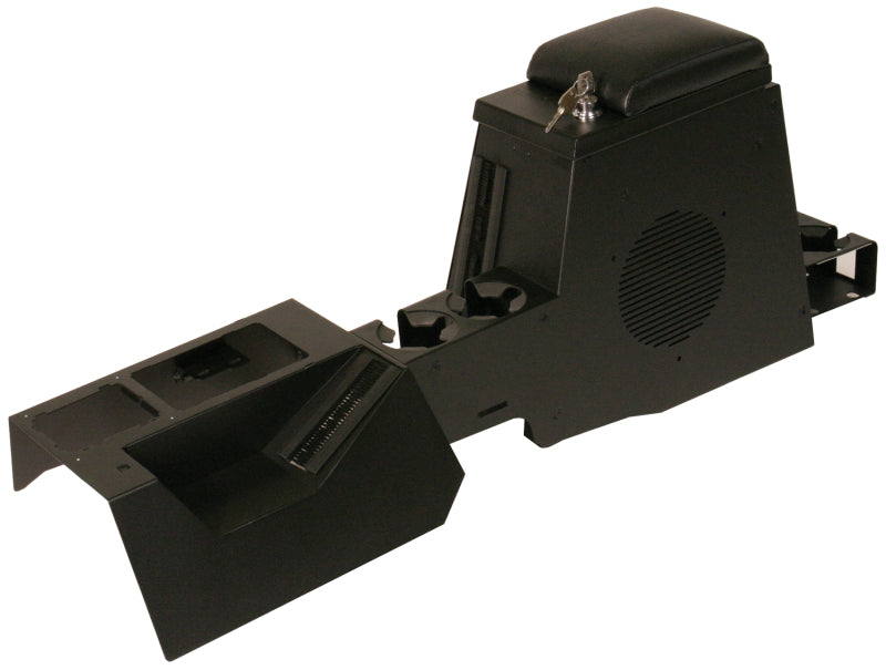 Tuffy Products Series II Center Console for 1997-2006 Jeep Wrangler TJ with Factory Subwoofer – Black