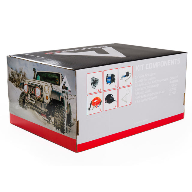 ARB Traction Pack for Jeep JK – Air Locker(TM) Front and Rear with High-Performance Compressor
