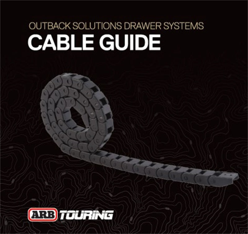 ARB Drawer Fridge Cable Guide CABRUN for Automotive Cables and Fridge Power Management