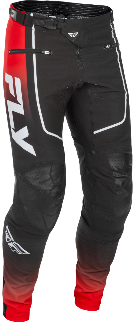 Fly Racing Rayce Bicycle Pants for BMX and MTB - Size 32, Red/Black/White