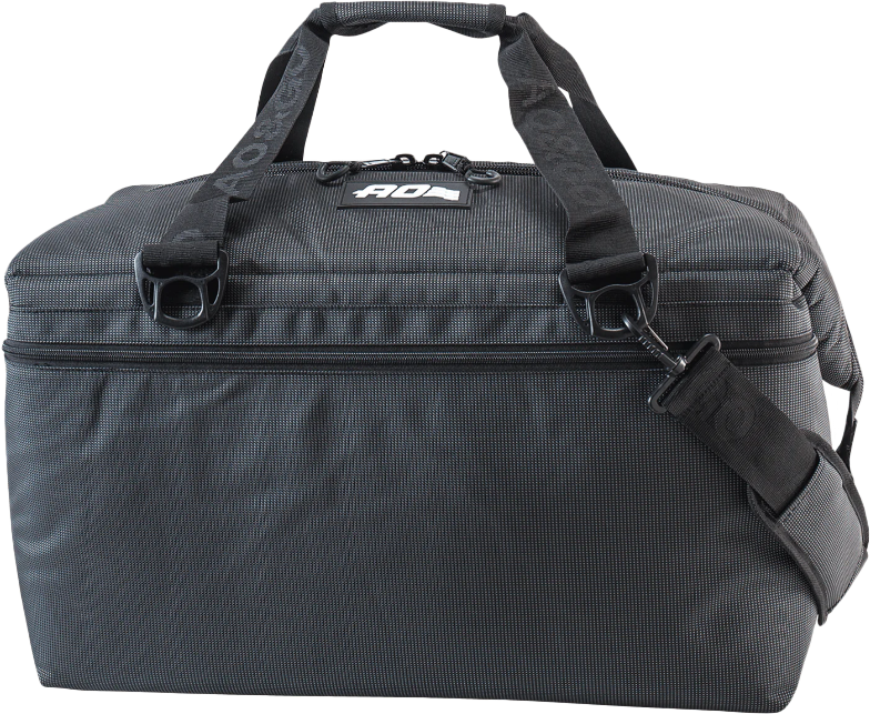 AO Coolers 48 Pack Ballistic Black/Charcoal - Rugged Outdoor Cooler for Jeep, Truck, SUV, ATV, and Off-Road Vehicles