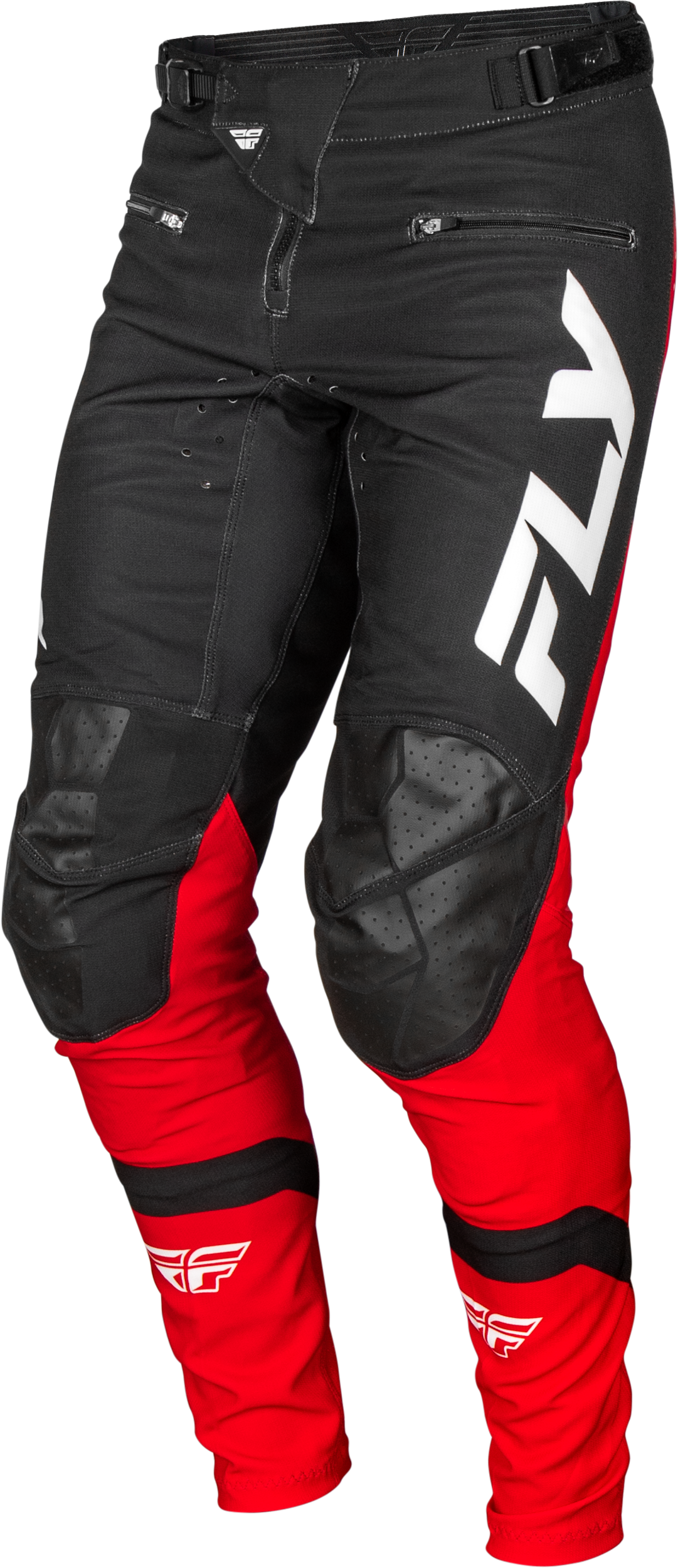 Fly Racing Rayce Bicycle Pants for BMX & Mountain Biking - Size 24, Red/Black/White