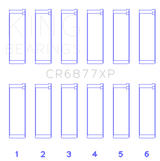 King Engine Bearings BMW S54B32 3.2L (Size STDX) Connecting Rod Bearing Set