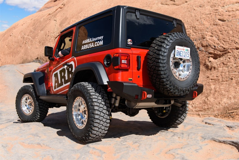 ARB License Plate Kit with Bracket and Light for 2018-2019 Jeep Wrangler - Part Number 5750390