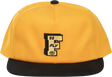 Fly Racing Varsity Hat Mustard with Adjustable Snapback for Motorcycle and Off-Road Vehicles